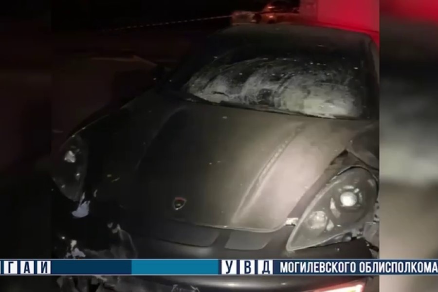 Пьяный водитель на Porsche насмерть сбил пешехода в Могилеве 333