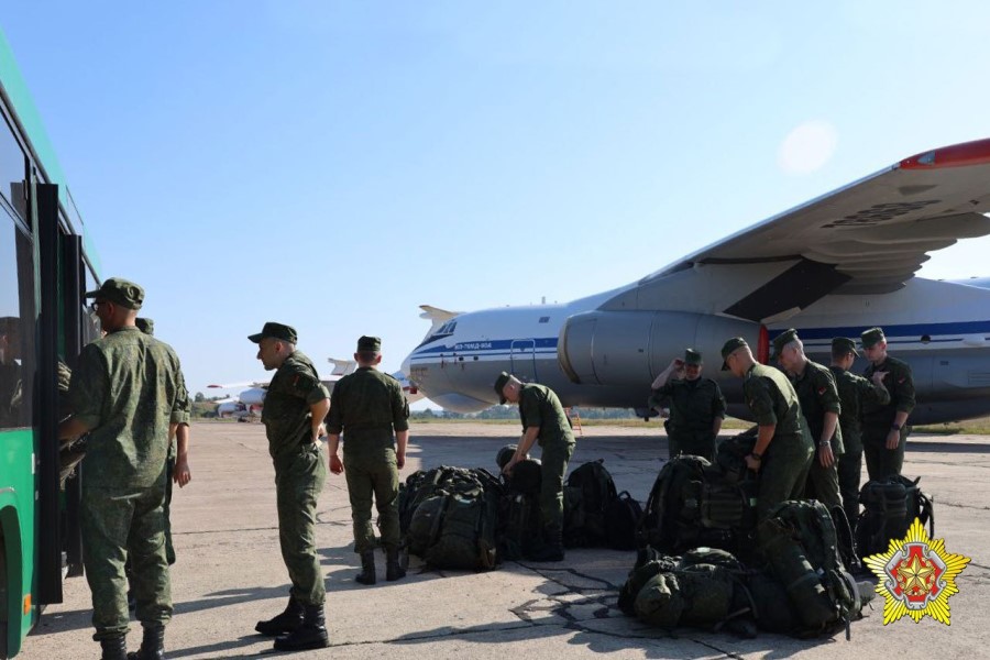 На учениях ВВС и войск ПВО белорусским военным предстоит совершить марш на российский полигон Телемба d1-1