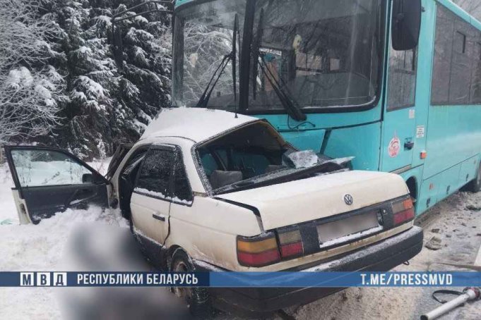 На Витебщине в аварии погибли два человека На Витебщине в аварии погибли два человека