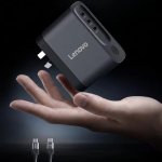 Lenovo представила мощное и компактное зарядное устройство GaN с тремя USB-C портами