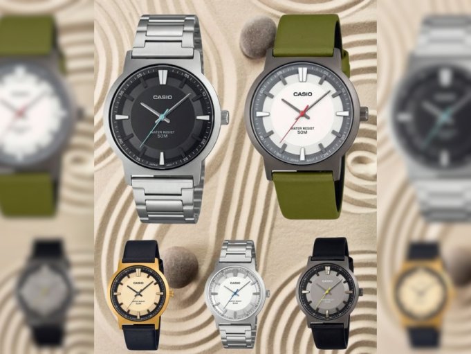 Скоро в продаже новая коллекция аналоговых часов Casio в корпусе из нержавеющей стали