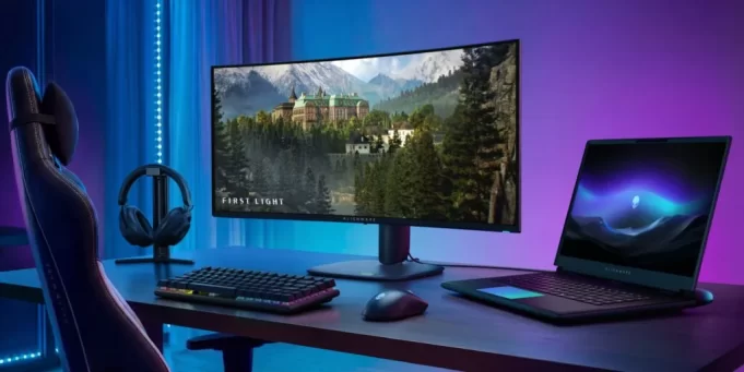 Dell представила ультраширокий игровой монитор с QD-OLED-матрицей и частотой 280 Гц Dell представила ультраширокий игровой монитор с QD-OLED-матрицей и частотой 280 Гц