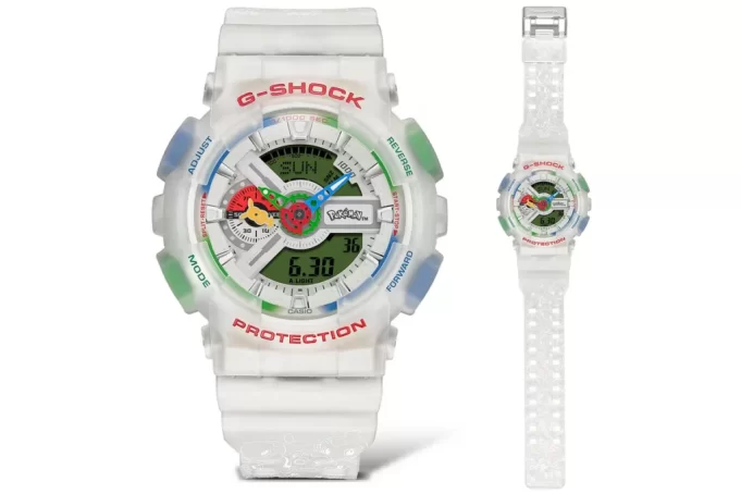 Casio G-Shock выпустила юбилейные часы в стиле «Покемон» Casio G-Shock выпустила юбилейные часы в стиле «Покемон»