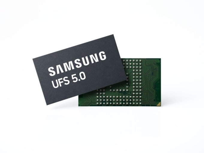 Samsung представила сверхбыстрый накопитель UFS 5.0 со скоростью до 10,8 ГБ/с. Он выйдет в 2026 году