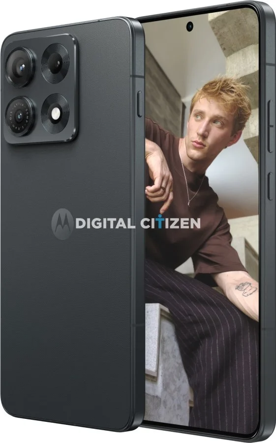 Motorola Edge 70 Max — черный оникс