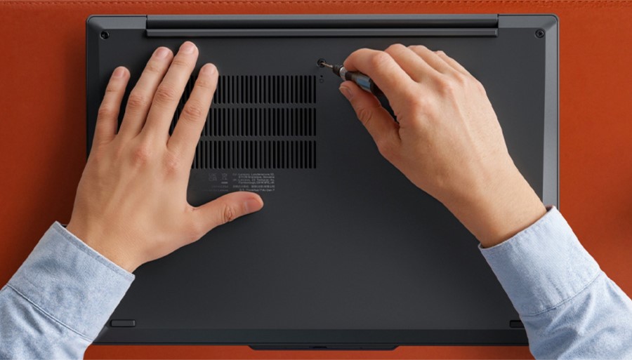 В ThinkPad T14s Gen 7 особое внимание уделяется возможности ремонта