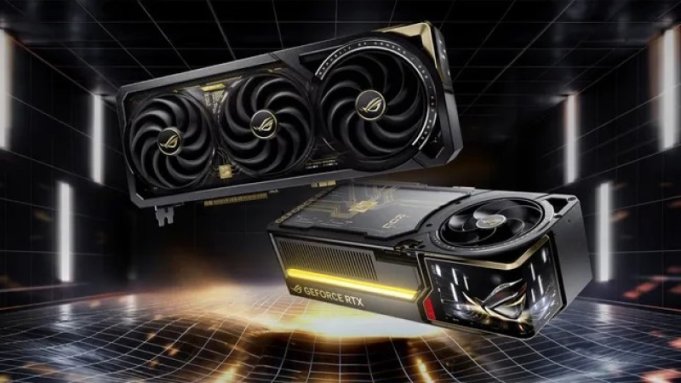 Видеокарта Asus RTX 5090 Edition 20 оснащена изогнутым AMOLED-дисплеем и мощностью до 3000 Вт