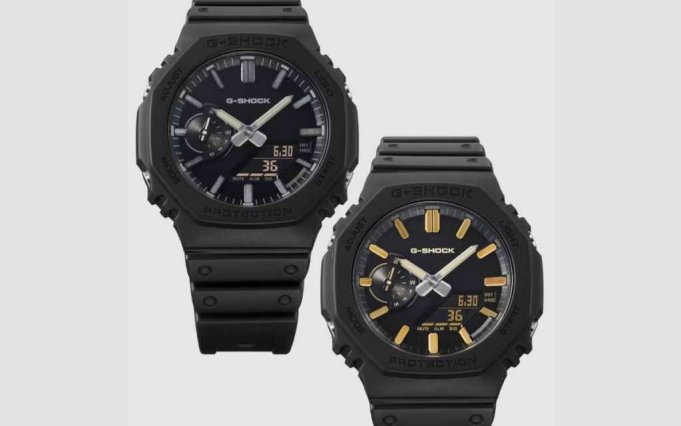 Casio представила в США коллекцию часов Luxe Black G-Shock 2100