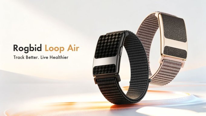 Rogbid Loop Air представил фитнес-браслет без экрана с ЭКГ, GPS и защитой от воды