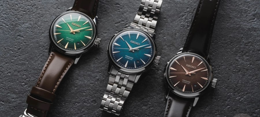 Вышли Seiko Presage Cocktail Time - показываем первые живые фото и потрясающие детали новых моделей