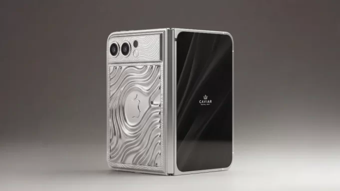Caviar показала складной iPhone Ultra в серебре почти за 19 тысяч долларов