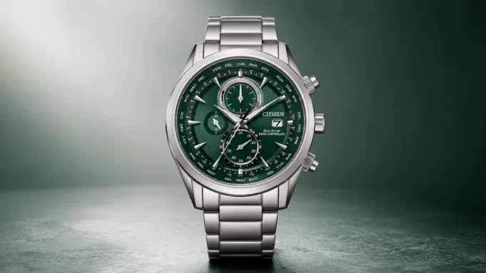 Citizen расширила коллекцию World Chronograph A.T, новая модель получила зеленый циферблат и радиосинхронизацию Citizen расширила коллекцию World Chronograph A.T, новая модель получила зеленый циферблат и радиосинхронизацию