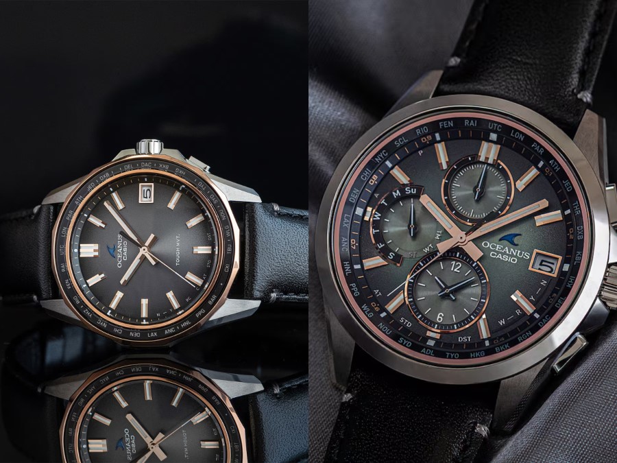 Casio представила лимитированную титановую коллекцию Oceanus Retro Tone с кожаными ремешками Tochigi Casio представила лимитированную титановую коллекцию Oceanus Retro Tone с кожаными ремешками Tochigi