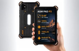 Вышел защищённый планшет AGM Pad P3 Compact для работы в самых суровых условиях Вышел защищённый планшет AGM Pad P3 Compact для работы в самых суровых условиях