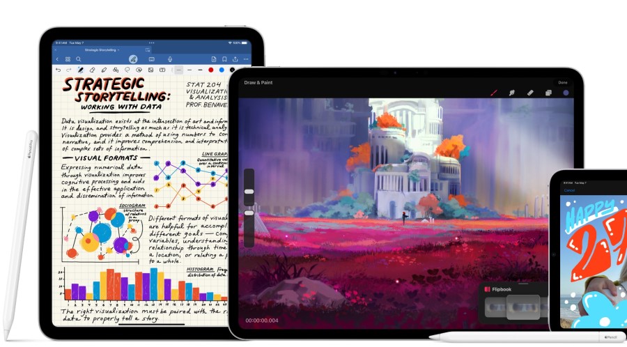 Apple позиционирует свой стилус как инструмент для творчества. | Изображение предоставлено Apple