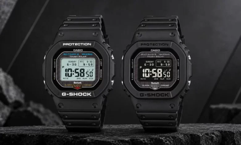 Casio выпустила новые G-Shock 5600 с MIP-экраном, Bluetooth и солнечной зарядкой