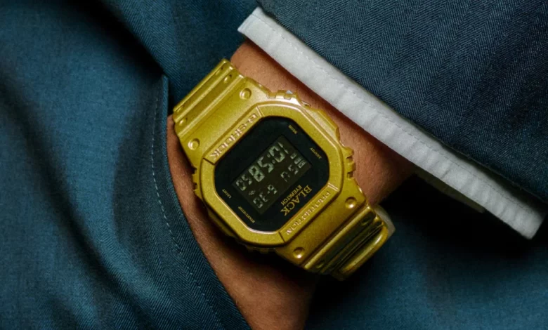 Casio и BlackEyePatch выпустили золотые G-Shock DW-5600 в стиле хип-хоп-культуры