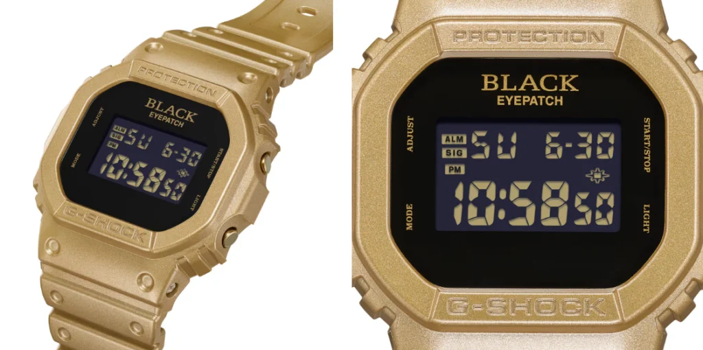 Casio представила новый G-Shock DW-5600 в коллаборации с BlackEyePatch