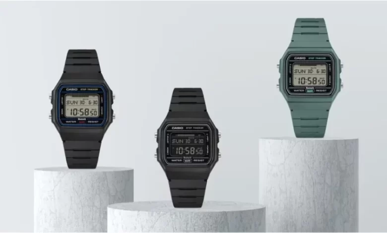 Вышли Casio FB100W с дизайном 80-х, Bluetooth и шагомером