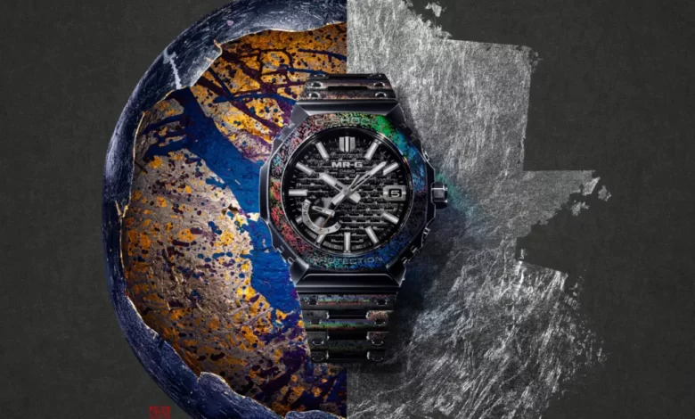Casio представила эксклюзивные G-Shock с платиновым циферблатом и лазерным эффектом переливов
