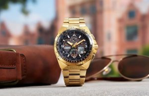 Citizen выпустила Promaster Skyhawk A-T в эффектном золотом корпусе Citizen выпустила Promaster Skyhawk A-T в эффектном золотом корпусе