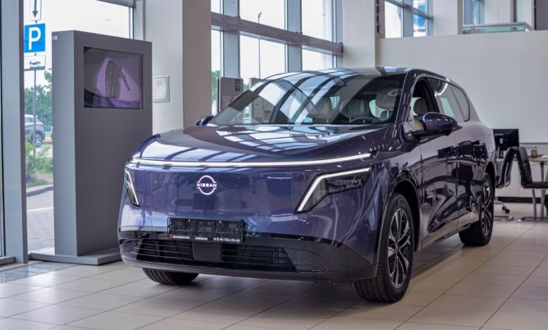 Такого Nissan еще не было. В Беларусь привезли электрический кроссовер NX8