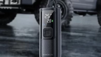 Honor представила компактный компрессор Life Air Pump Lite для шин и спортивного инвентаря
