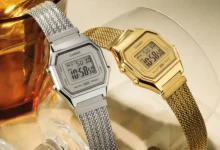 Casio представила ретро-новинки с сетчатым браслетом