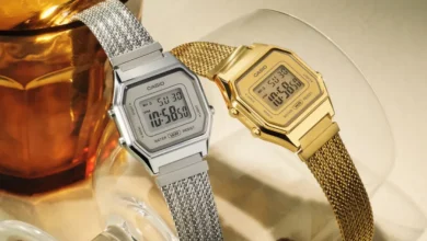 Casio представила ретро-новинки с сетчатым браслетом